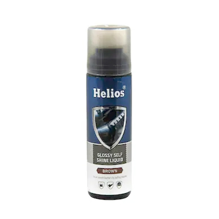 Helios Shoe Polish Glossy Self Shine Liquid Natural